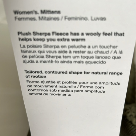 Nike Sherpa Fleece mittens - Picture 4 of 4